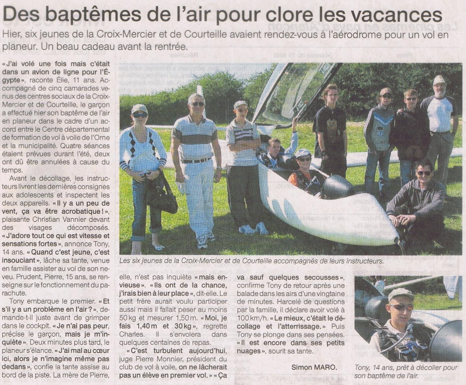 Article du 30/05/2007